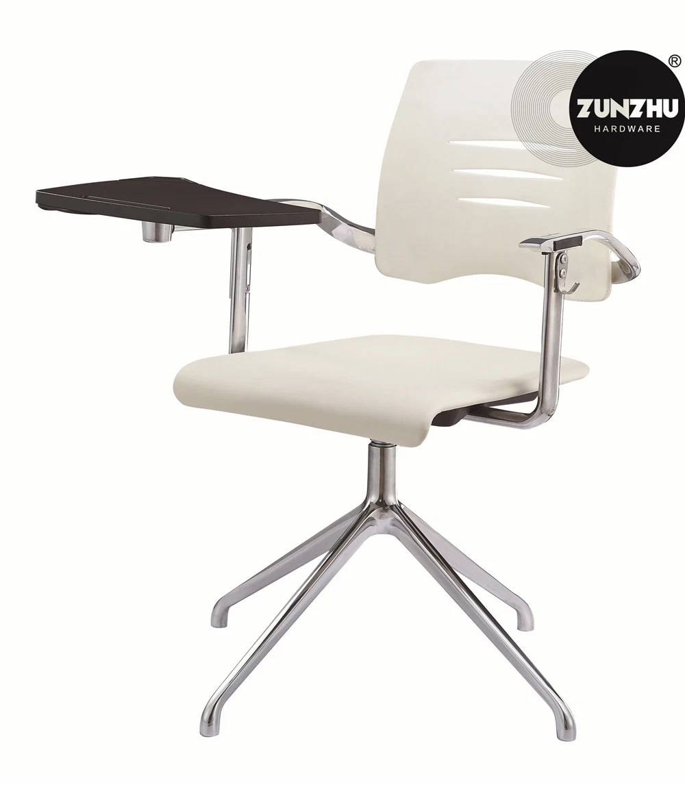 Metal Pedestal Coffee Table Base White Chrome Polish Black Office Swivel X Rotation Aluminum Alloy Star for Chairs Office Furniture Leg