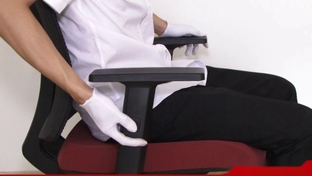 Chaise de bureau pivotante exécutive en maille au design ergonomique Amazon avec porte-manteau et accoudoir