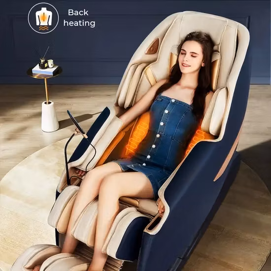 Chaise de massage électrique de musique Shiatsu 3D de bureau bon marché d'OEM d'usine